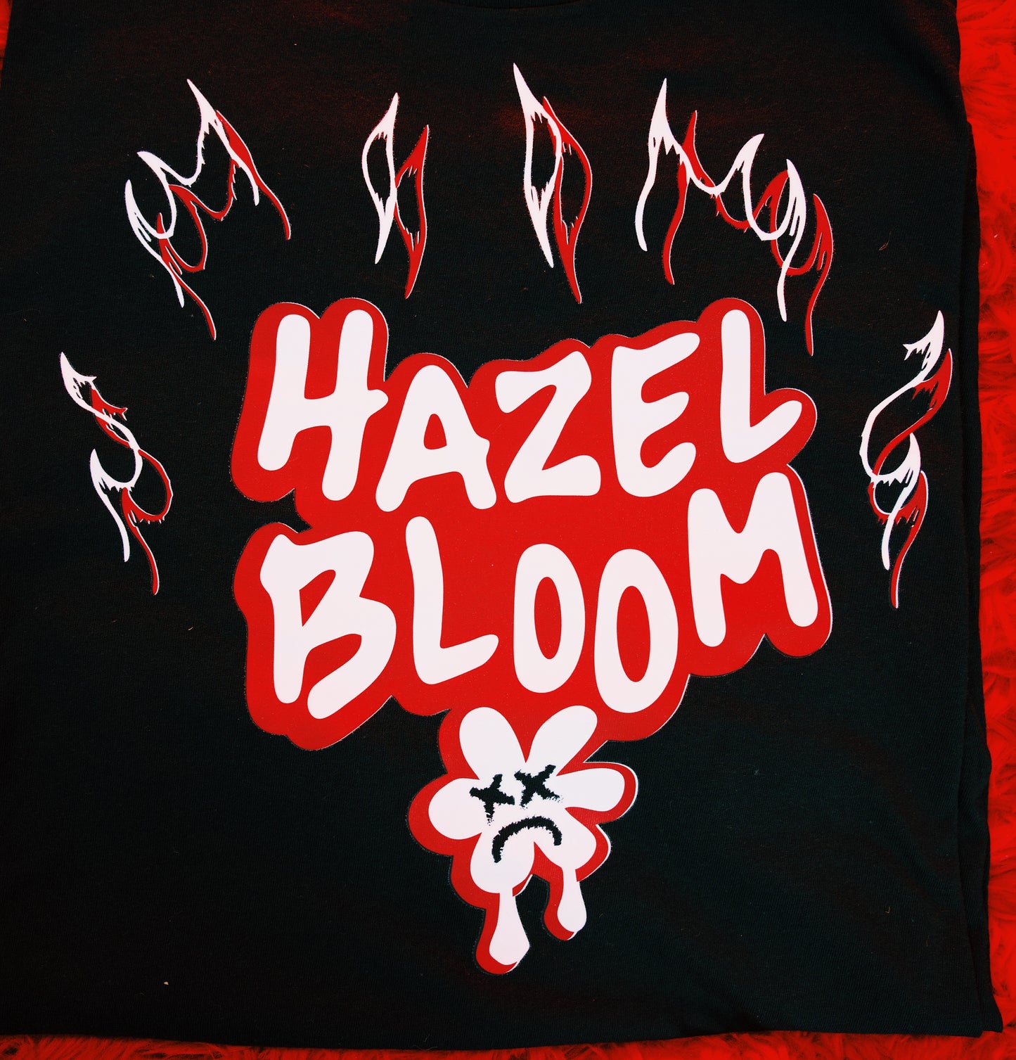 Sad Flower & Flames Shirt