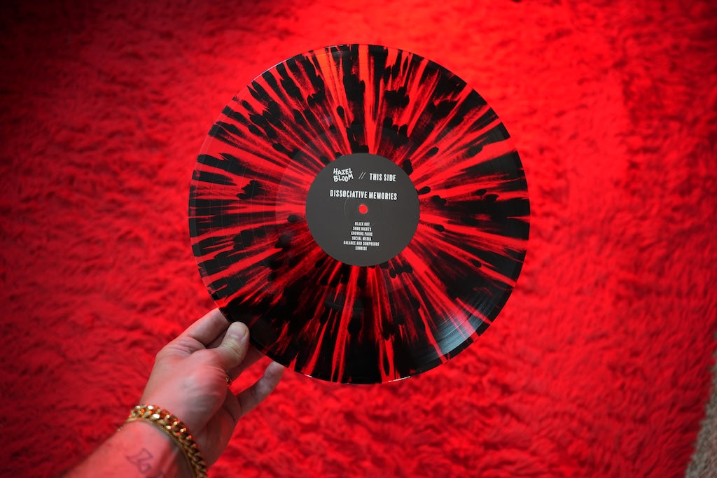 "Dissociative Memories" Red + Black Splatter Vinyl