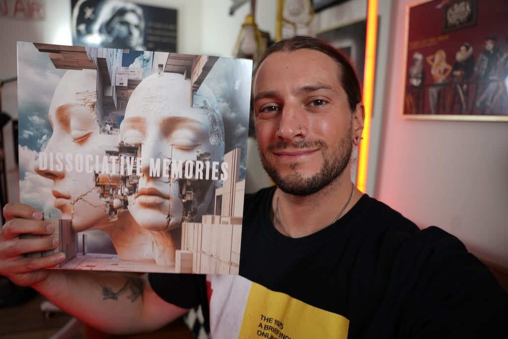 "Dissociative Memories" Red + Black Splatter Vinyl