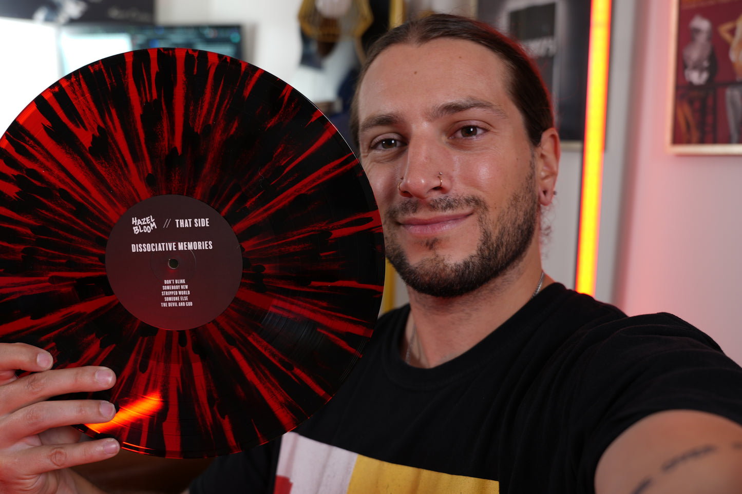 "Dissociative Memories" Red + Black Splatter Vinyl