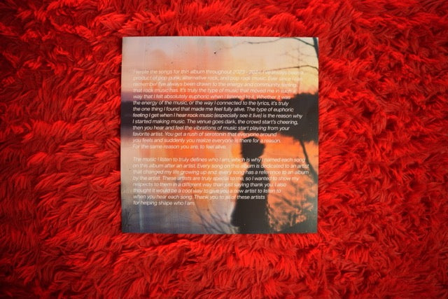 "Forgotten Youth In Dusted Frames" Purple Vinyl