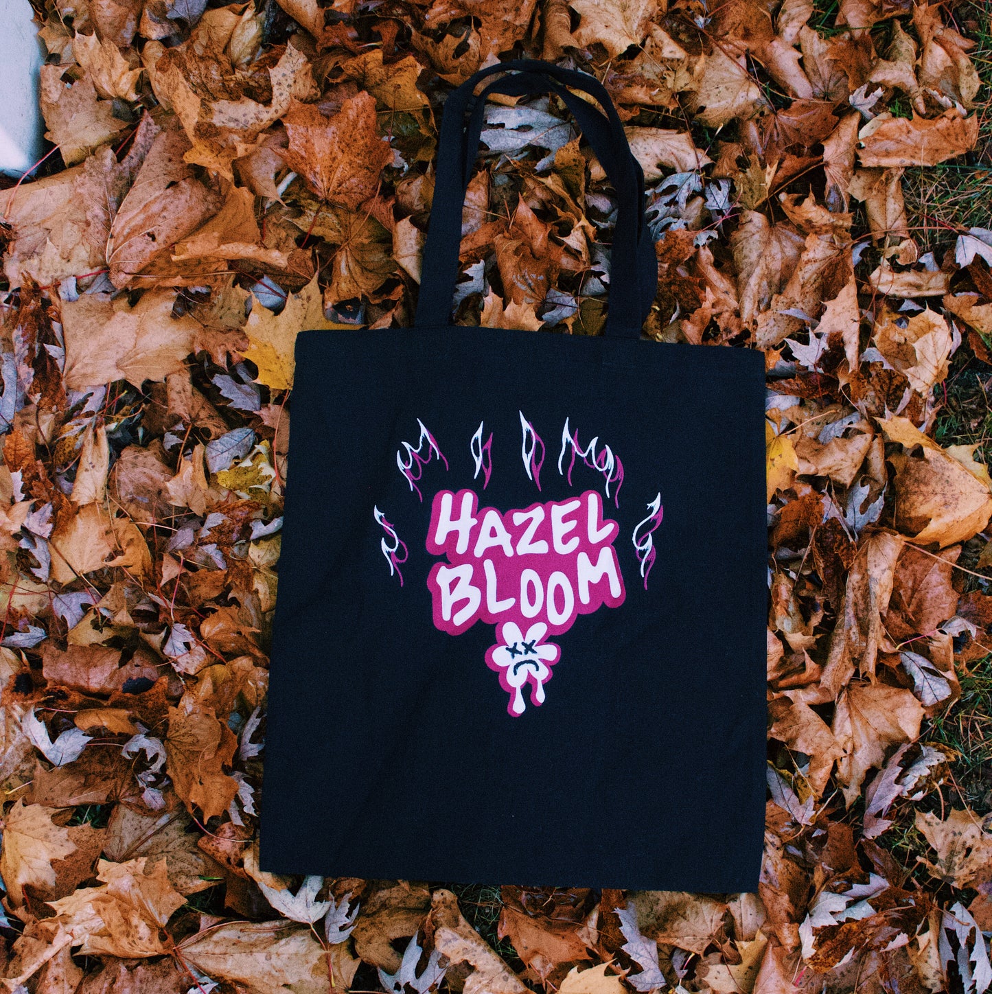 Sad Flower Flames Tote