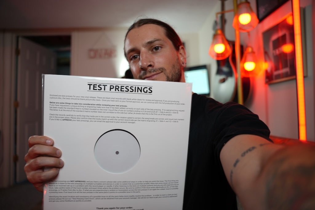 "Dissociative Memories" Test Pressing Vinyl
