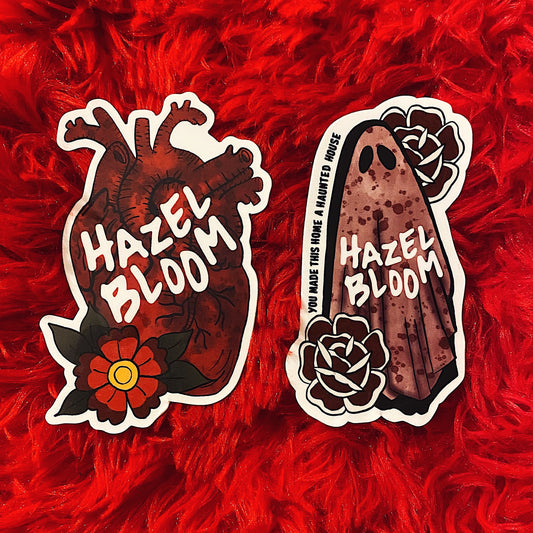 Heart + Ghost Sticker Pack